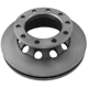 Purchase Top-Quality UQUALITY - 2055031 - Rear Disc Brake Rotor pa1