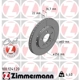 Purchase Top-Quality Rear Premium Rotor (Pack of 2) by ZIMMERMANN - 100.1241.20 pa1
