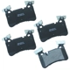 Purchase Top-Quality BENDIX - SBM1433 - Semi-Metallic Rear Disc Brake Pads pa1