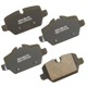 Purchase Top-Quality BENDIX - SBM1554 - Rear Disc Brake Pads pa1