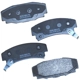 Purchase Top-Quality BENDIX - SBM316 - Rear Disc Brake Pads pa1