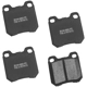 Purchase Top-Quality BENDIX - SBM709 - Rear Disc Brake Pads pa1