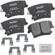 Purchase Top-Quality Rear Premium Semi Metallic Pads by BENDIX - CFM1057AVR pa2
