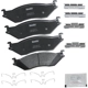 Purchase Top-Quality Plaquettes de frein arrière semi-métalliques de qualité supérieur de BENDIX - CFM1066 pa2