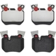 Purchase Top-Quality Rear Premium Semi Metallic Pads by BREMBO - P06059 pa8