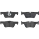 Purchase Top-Quality Rear Premium Semi Metallic Pads by BREMBO - P06071 pa6