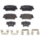 Purchase Top-Quality BREMBO - P30104 - Rear Disc Brake Pads pa1
