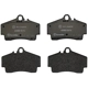 Purchase Top-Quality BREMBO - P65008 - Rear Brake Pads pa1