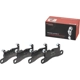 Purchase Top-Quality BREMBO - P65027 - Rear Premium Semi Metallic Pads pa9
