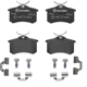 Purchase Top-Quality BREMBO - P85020 - Rear Premium Semi Metallic Pads pa10