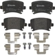 Purchase Top-Quality Rear Premium Semi Metallic Pads by BREMBO - P85073 pa10