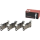Purchase Top-Quality Rear Premium Semi Metallic Pads by BREMBO - P85103 pa9