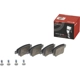 Purchase Top-Quality Rear Premium Semi Metallic Pads by BREMBO - P85114 pa8