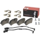 Purchase Top-Quality Rear Premium Semi Metallic Pads by BREMBO - P85117 pa9