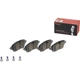 Purchase Top-Quality BREMBO - P85154 - Front Brake Pads pa4