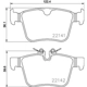 Purchase Top-Quality BREMBO - P86029 - Brake Pads pa2