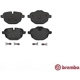 Purchase Top-Quality Rear Premium Semi Metallic Pads by BREMBO - P06064 pa5
