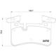 Purchase Top-Quality Plaquettes de frein arrière semi-métalliques de qualité supérieur by BREMBO - P50110 pa3