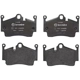 Purchase Top-Quality Plaquettes de frein arrière semi-métalliques de qualité supérieur by BREMBO - P65028 pa2