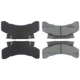 Purchase Top-Quality Rear Premium Semi Metallic Pads by CENTRIC PARTS - 300.02240 pa8