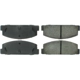 Purchase Top-Quality Rear Premium Semi Metallic Pads by CENTRIC PARTS - 300.03320 pa1
