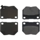 Purchase Top-Quality Plaquettes de frein arrière semi-métalliques de qualité supérieur par CENTRIC PARTS - 300.04611 pa2
