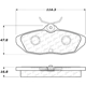 Purchase Top-Quality Plaquettes de frein arrière semi-métalliques de qualité supérieur by CENTRIC PARTS - 300.05990 pa13