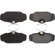 Purchase Top-Quality Rear Premium Semi Metallic Pads by CENTRIC PARTS - 300.06100 pa3
