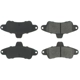 Purchase Top-Quality Rear Premium Semi Metallic Pads by CENTRIC PARTS - 300.06610 pa5