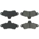 Purchase Top-Quality Rear Premium Semi Metallic Pads by CENTRIC PARTS - 300.06610 pa6