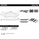 Purchase Top-Quality Plaquettes de frein arrière semi-métalliques de qualité supérieur par CENTRIC PARTS - 300.07020 pa1