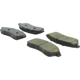 Purchase Top-Quality Plaquettes de frein arrière semi-métalliques de qualité supérieur par CENTRIC PARTS - 300.07570 pa5