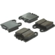 Purchase Top-Quality Rear Premium Semi Metallic Pads by CENTRIC PARTS - 300.07710 pa1