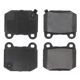 Purchase Top-Quality Rear Premium Semi Metallic Pads by CENTRIC PARTS - 300.09110 pa1