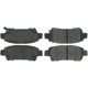 Purchase Top-Quality Plaquettes de frein arrière semi-métalliques de qualité supérieur par CENTRIC PARTS - 300.09950 pa4