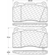 Purchase Top-Quality Rear Premium Semi Metallic Pads by CENTRIC PARTS - 300.10010 pa3