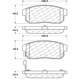 Purchase Top-Quality Rear Premium Semi Metallic Pads by CENTRIC PARTS - 300.10080 pa1