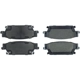 Purchase Top-Quality Plaquettes de frein arrière semi-métalliques de qualité supérieur par CENTRIC PARTS - 300.10200 pa4