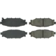 Purchase Top-Quality Plaquettes de frein arrière semi-métalliques de qualité supérieur par CENTRIC PARTS - 300.11140 pa6