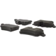 Purchase Top-Quality Rear Premium Semi Metallic Pads by CENTRIC PARTS - 300.13090 pa3