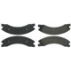 Purchase Top-Quality Rear Premium Semi Metallic Pads by CENTRIC PARTS - 300.13300 pa6
