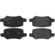 Purchase Top-Quality CENTRIC PARTS - 300.13580 - Rear Premium Semi Metallic Pads pa10