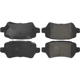Purchase Top-Quality Plaquettes de frein arrière semi-métalliques de qualité supérieur par CENTRIC PARTS - 300.13620 pa4