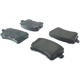 Purchase Top-Quality Plaquettes de frein arrière semi-métalliques de qualité supérieur par CENTRIC PARTS - 300.13860 pa6