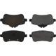 Purchase Top-Quality Rear Premium Semi Metallic Pads by CENTRIC PARTS - 300.16300 pa4