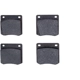 Purchase Top-Quality Rear Premium Semi Metallic Pads by DYNAMIC FRICTION COMPANY - 1311-0213-00 pa7