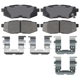 Purchase Top-Quality IDEAL BRAKE - PMD1124 - Rear Disc Brake Pad Set pa1