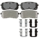 Purchase Top-Quality IDEAL BRAKE - PMD1302 - Rear Disc Brake Pad Set pa1