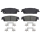 Purchase Top-Quality IDEAL BRAKE - PMD1707 - Rear Disc Brake Pad Set pa1