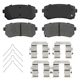 Purchase Top-Quality IDEAL BRAKE - PMD1829 - Rear Disc Brake Pad Set pa1